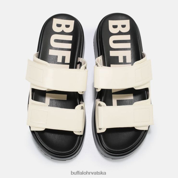 crno Buffalo noa scandi veganska sandala |slajdova TDD6T921